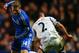 LONDON, ENGLAND - DECEMBER 26: Andre Schurrle of Chelsea goes past Jordi Amat of Swansea City during the Barclays Premier League match between Chelsea and Swansea City at Stamford Bridge on December 26, 2013 in London, England. (Photo by Clive Rose/Getty Images)