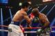 LAS VEGAS, NV - APRIL 12: Manny Pacquiao lands a right hand to the head of Timothy Bradley at the MGM Grand Garden Arena on April 12, 2014 in Las Vegas, Nevada. (Photo by Jeff Gross/Getty Images)