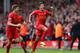 LIVERPOOL, ENGLAND - APRIL 13: Philippe Coutinho of Liverpool celebrates scoring his team's third goal during the Barclays Premier League match between Liverpool and Manchester City at Anfield on April 13, 2014 in Liverpool, England. (Photo by Alex Livesey/Getty Images)
