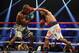 LAS VEGAS, NV - APRIL 12: Manny Pacquiao throws a left hand at Timothy Bradley at the MGM Grand Garden Arena on April 12, 2014 in Las Vegas, Nevada. (Photo by Jeff Gross/Getty Images)