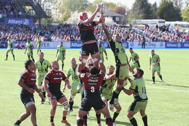 Sarries Hold on in Nail-Biter