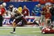 ATLANTA, GA - AUGUST 31: Kyle Fuller #17 of the Virginia Tech Hokies intercepts a pass intended for DeAndrew White #2 of the Alabama Crimson Tide at Georgia Dome on August 31, 2013 in Atlanta, Georgia. (Photo by Kevin C. Cox/Getty Images)