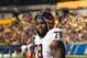 Sep 28, 2013; Pittsburgh, PA, USA; Virginia Cavaliers offensive tackle Morgan Moses (78) prior to playing the Pittsburgh Panthers at Heinz Field. Pittsburgh defeated Virginia 14-3. Mandatory Credit: Howard Smith-USA TODAY Sports