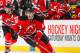 NEWARK, NJ - APRIL 04: Jaromir Jagr #68 of the New Jersey Devils plays the puck against the Washington Capitals during the game at the Prudential Center on April 4, 2014 in Newark, New Jersey. (Photo by Andy Marlin/NHLI via Getty Images)
