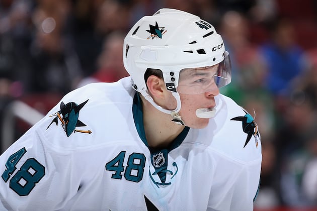 For Hertl, 'It's Personal' as Sharks Prep for Kings