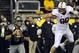 EUGENE, OR - NOVEMBER 17: Quarterback Marcus Mariota #8 of the Oregon Ducks eludes the rush of defensive end Josh Mauro #90 of the Stanford Cardinal during the first quarter of the game at Autzen Stadium on November 17, 2012 in Eugene, Oregon. (Photo by Steve Dykes/Getty Images)