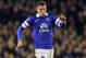 Everton's Ross Barkley during their English Premier League soccer match against Fulham at Goodison Park in Liverpool, England, Saturday Dec. 14, 2013. (AP Photo/Clint Hughes)