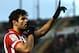 ELCHE, SPAIN - NOVEMBER 30: Diego Costa of Atletico de Madrid celebrates after scoring during the La Liga match between Elche FC and Atletico de Madrid at Estadio Manuel Martinez Valero on November 30, 2013 in Elche, Spain. (Photo by Manuel Queimadelos Alonso/Getty Images)