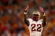 CLEMSON, SC - OCTOBER 19: Telvin Smith #22 of the Florida State Seminoles during their game at Memorial Stadium on October 19, 2013 in Clemson, South Carolina. (Photo by Streeter Lecka/Getty Images)