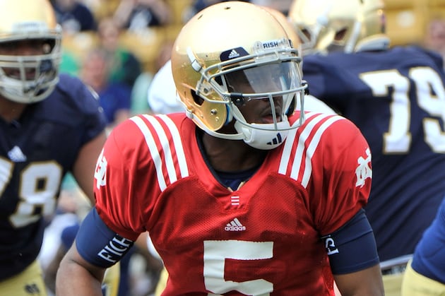 Quarterback Situation Offers Irish Optimism