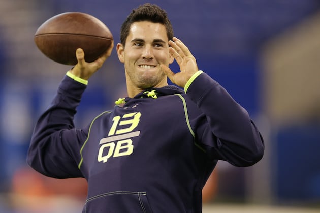 Jaguars Attend Aaron Murray's Pro Day