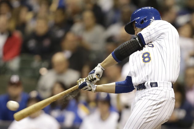 Lineups: Braun, Carpenter, Marte, Bruce out Today