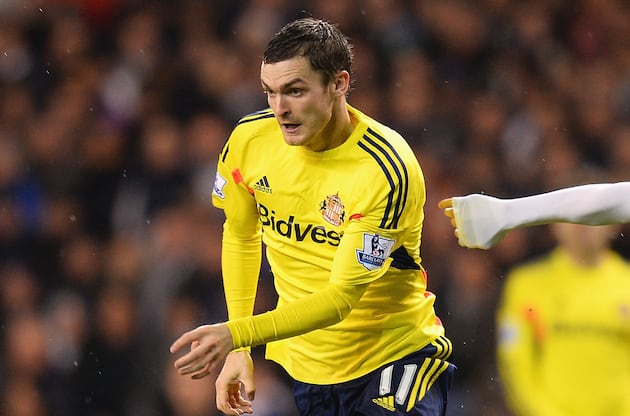 Adam Johnson Starts vs. Man City