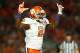 MIAMI GARDENS, FL - JANUARY 03: Sammy Watkins #2 of the Clemson Tigers celebrates a touchdown in the first quarter against the Ohio State Buckeyes during the Discover Orange Bowl at Sun Life Stadium on January 3, 2014 in Miami Gardens, Florida. (Photo by Streeter Lecka/Getty Images)