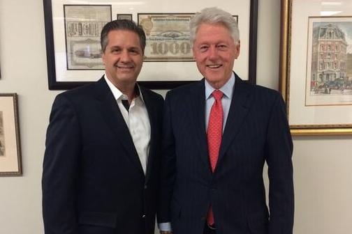 Calipari Had Lunch with President Clinton Today