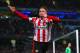 MANCHESTER, ENGLAND - APRIL 16: Connor Wickham of Sunderland celebrates scoring their first goal during the Barclays Premier League match between Manchester City and Sunderland at Etihad Stadium on April 16, 2014 in Manchester, England. (Photo by Alex Livesey/Getty Images)