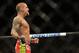 Dec 28, 2013; Las Vegas, NV, USA; Dustin Poirier wins his UFC Middleweight Bout against Diego Brandao (not pictured) at the MGM Grand Garden Arena. Poirier won the fight. Mandatory Credit: Jayne Kamin-Oncea-USA TODAY Sports