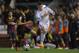 VALENCIA, SPAIN - APRIL 16: Gareth Bale (R) of Real Madrid beats Marc Bartra of Barcelona during the Copa del Rey Final between Real Madrid and Barcelona at Estadio Mestalla on April 16, 2014 in Valencia, Spain. (Photo by Denis Doyle/Getty Images)