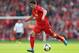 LIVERPOOL, ENGLAND - MARCH 30: Luis Suarez of Liverpool in action during the Barclays Premier League match between Liverpool and Tottenham Hotspur at Anfield on March 30, 2014 in Liverpool, England. (Photo by Alex Livesey/Getty Images)
