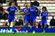 SUNDERLAND, ENGLAND - DECEMBER 17: David Luiz and John Obi Mikel of Chelsea high five after the opening goal during the Capital One Cup Quarter-Final match between Sunderland and Chelsea at Stadium of Light on December 17, 2013 in Sunderland, England. (Photo by Jan Kruger/Getty Images)