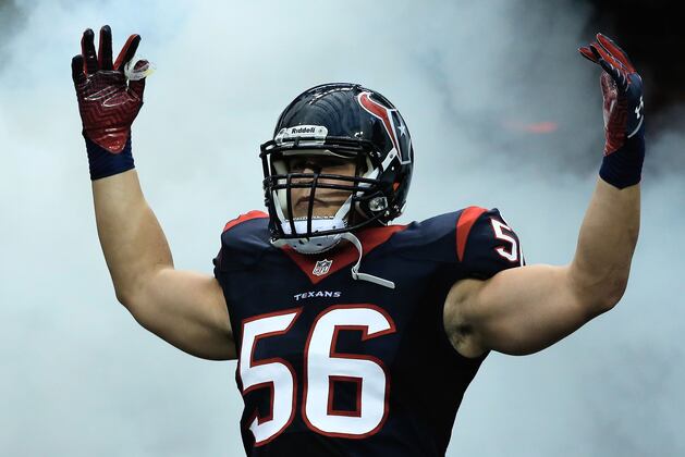Brian Cushing Says He's 100 Percent Healthy for Texans