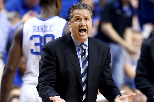 Kentucky Coach Calipari Awaits Players' Decisions