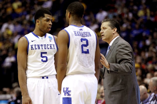 Calipari Says He Has 'No Idea' What Harrison Twins Will Do