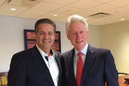 Photo: Calipari Hanging with Bill Clinton