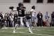 Johnny Manziel at his Pro Day
