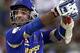 Rajasthan Royals' Ajinkya Rahane plays a shot against Pune Warriors during their Indian Premier League (IPL) cricket match in Jaipur, India, Sunday, May 13, 2012. (AP Photo)