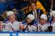 UNIONDALE, NY - APRIL 13: John Tortorella of the New York Rangers looks on from the bench during the game against the New York Islanders at Nassau Veterans Memorial Coliseum on April 13, 2013 in Uniondale, New York. The Rangers defeated the Islanders 1-0. (Photo by Mike Stobe/NHLI via Getty Images)