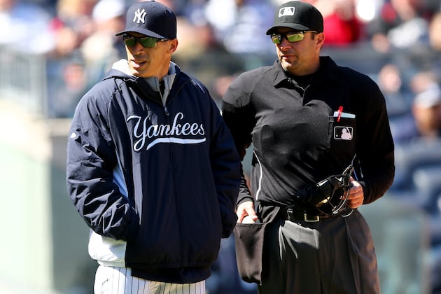 Joe Girardi Not Happy with Umpire Joe West for Ejecting Cesar Cabral