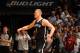 MIAMI, FL - APRIL 8: Mason Plumlee #1 of the Brooklyn Nets gets pumped up after the big block against the Miami Heat during on April 8, 2014 at American Airlines Arena in Miami, Florida. NOTE TO USER: User expressly acknowledges and agrees that, by downloading and or using this photograph, User is consenting to the terms and conditions of the Getty Images License Agreement. Mandatory Copyright Notice: Copyright 2013 (Photo by Issac Baldizon/NBAE via Getty Images)