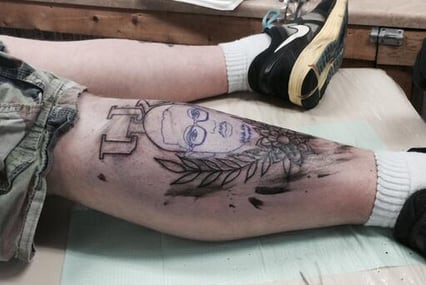 UK Fan Follows Through with Tattoo Promise to Willie
