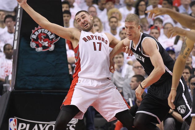 JV Has Big Night as Raptors Lose Playoff Opener
