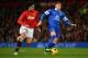 MANCHESTER, ENGLAND - DECEMBER 04: Marouane Fellaini of Manchester United competes with Ross Barkley of Everton during the Barclays Premier League match between Manchester United and Everton at Old Trafford on December 4, 2013 in Manchester, England. (Photo by Michael Regan/Getty Images)