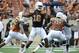 Apr 19, 2014; Austin, TX, USA; Texas Longhorns quarterback Tyrone Swoopes (18) passes the ball during the Spring Game at Texas Memorial Stadium. Mandatory Credit: Brendan Maloney-USA TODAY Sports