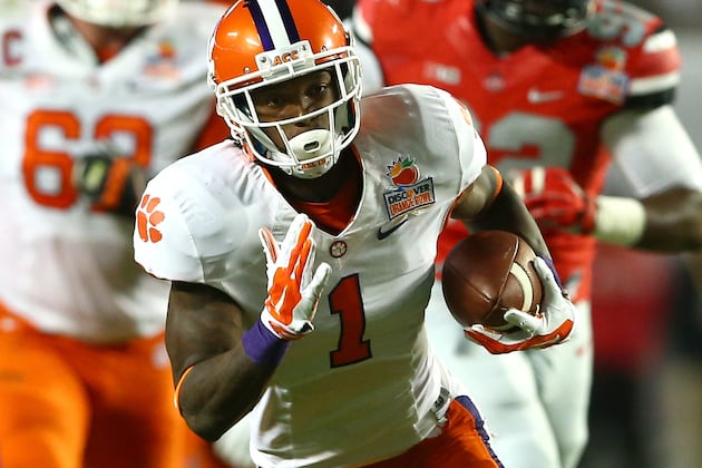 Ravens Met with Clemson WR Martavis Bryant at Combine