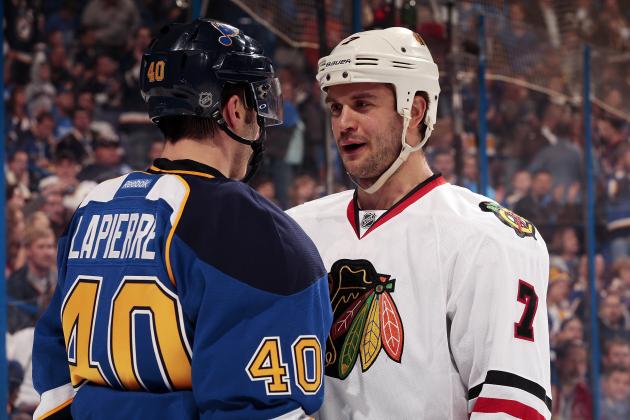 Blues Blackhawks Game 2 Betting Picks Could Be Favoring the Over With An Abundance of Penalty Minutes