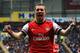 HULL, ENGLAND - APRIL 20: Lukas Podolski of Arsenal celebrates scoring his sides third goal during the Barclays Premier League match between Hull City and Arsenal at KC Stadium on April 20, 2014 in Hull, England. (Photo by Matthew Lewis/Getty Images)
