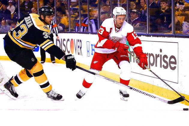 Detroit Red Wings vs. Boston Bruins Game 2: Live Score and Highlights
