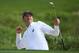 HILTON HEAD ISLAND, SC - APRIL 20: Matt Kuchar celebrates on the 18th green during the final round of the RBC Heritage at Harbour Town Golf Links on April 20, 2014 in Hilton Head Island, South Carolina. (Photo by Streeter Lecka/Getty Images)
