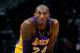 ATLANTA, GA - DECEMBER 16: Kobe Bryant #24 of the Los Angeles Lakers stands during a free throw against the Atlanta Hawks at Philips Arena on December 16, 2013 in Atlanta, Georgia. NOTE TO USER: User expressly acknowledges and agrees that, by downloading and or using this photograph, User is consenting to the terms and conditions of the Getty Images License Agreement. (Photo by Kevin C. Cox/Getty Images)