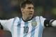 Argentina's Lionel Messi reacts during an international friendly soccer game against Romania on the National Arena stadium in Bucharest, Romania, Wednesday, March 5, 2014.. (AP Photo/Vadim Ghirda)