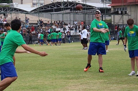 Browns Tight End Gary Barnidge Spreads Football to Brazil