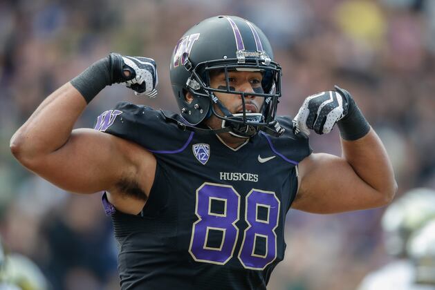 Washington TE Austin Seferian-Jenkins Takes Advice from Ozzie Newsome