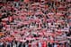 Liverpool fans were out in force for the match.