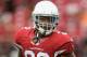 GLENDALE, AZ - OCTOBER 27: Defensive back Tony Jefferson #22 of the Arizona Cardinals before the NFL game against the Atlanta Falcons at the University of Phoenix Stadium on October 27, 2013 in Glendale, Arizona. The Cardinals defeated the Falcons 27-13. (Photo by Christian Petersen/Getty Images)