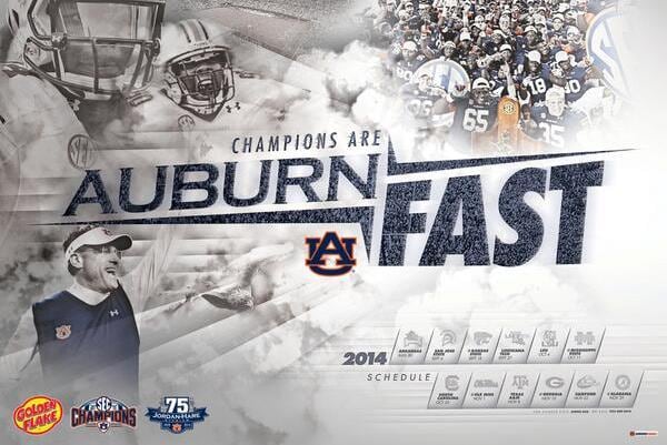 New Auburn Poster Makes One Thing Clear