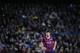 FC Barcelona's Lionel Messi, from Argentina, during a Spanish La Liga soccer match against Athletic Bilbao at the Camp Nou stadium in Barcelona, Spain, Sunday, April 20, 2014. (AP Photo/Manu Fernandez)
